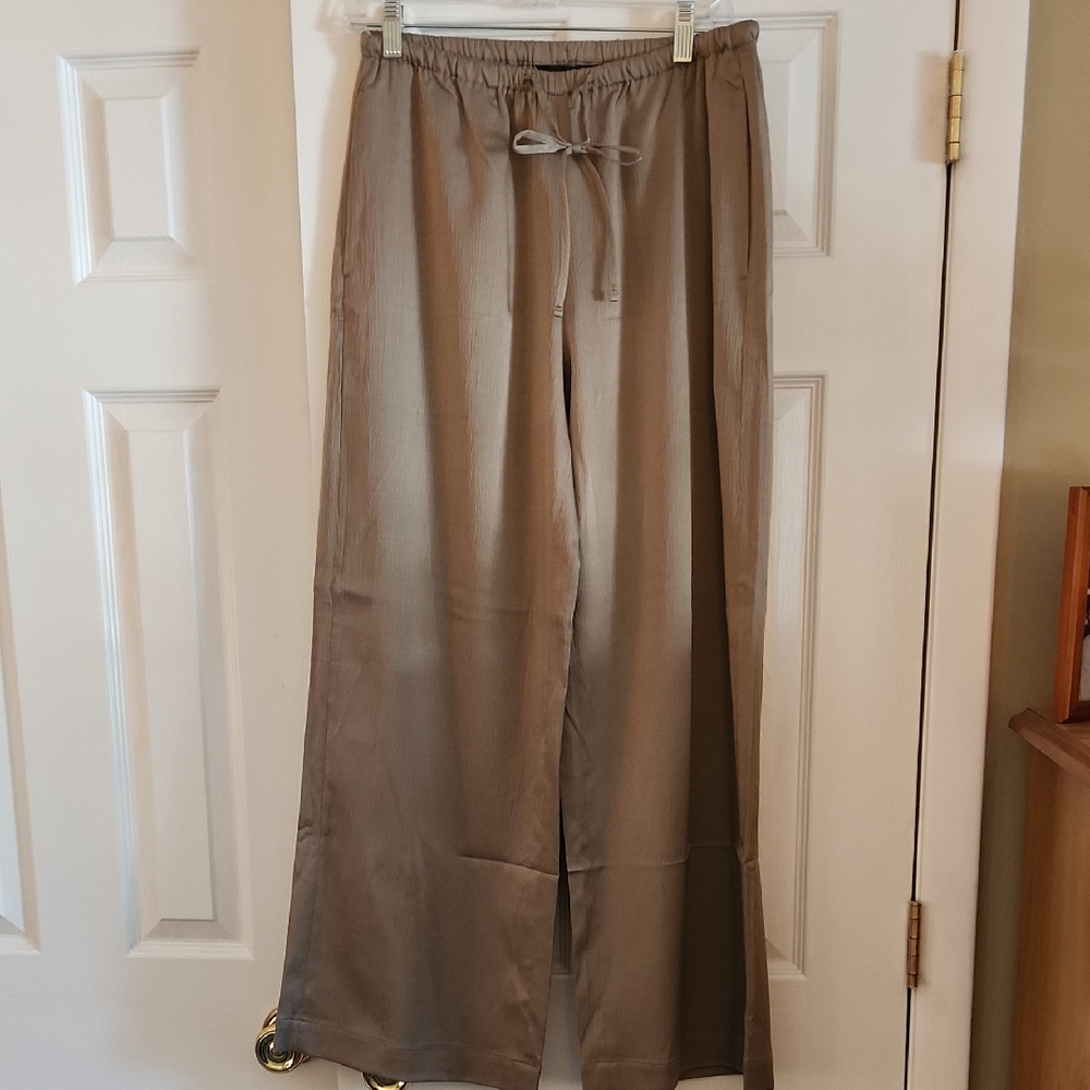 Banana Republic Women's Wide Leg Pants - Tan